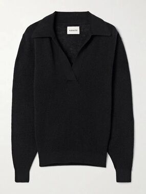 KHAITE Jo Sweater — Black